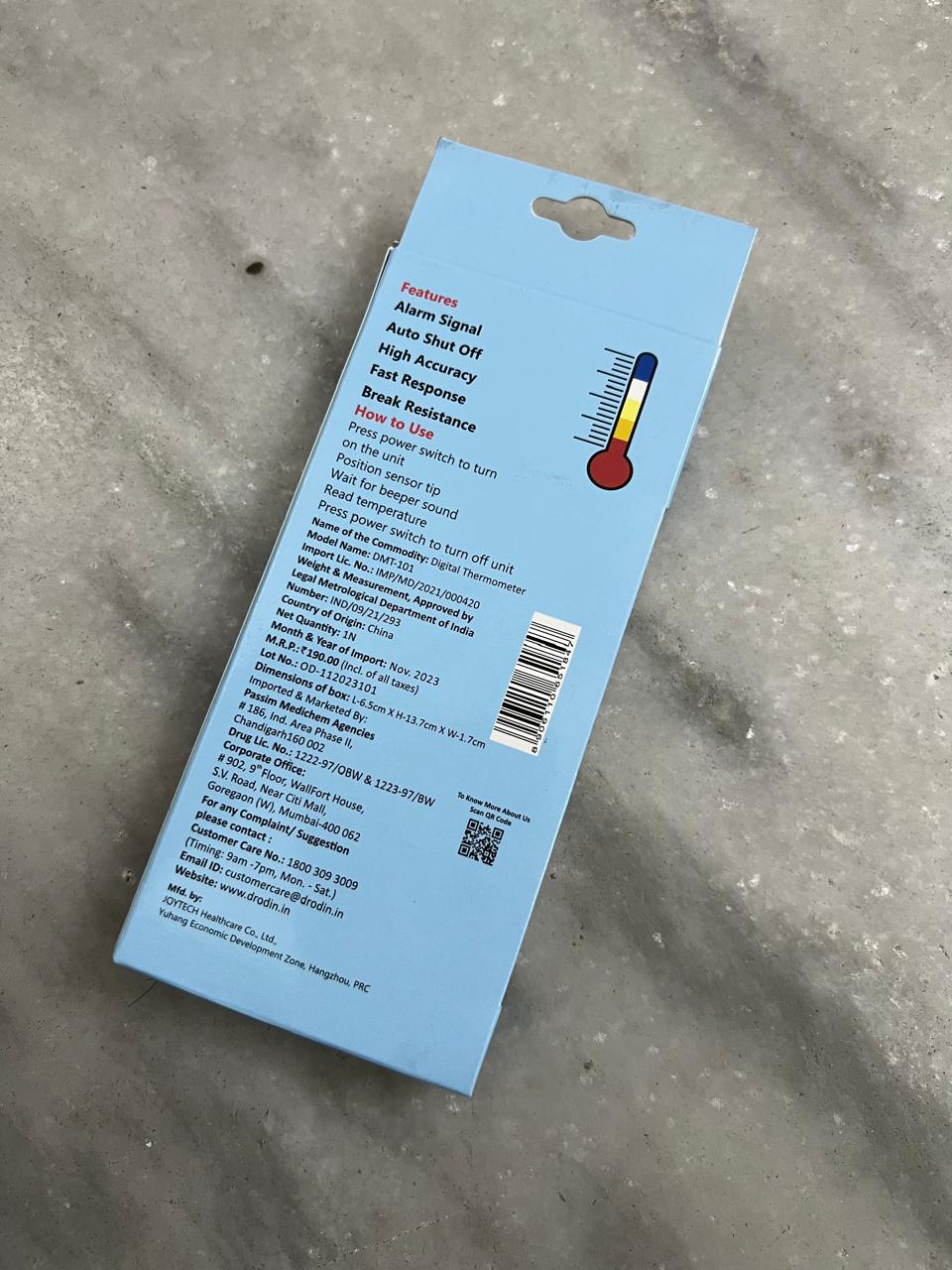 Dr. Odin Digital Thermometer
